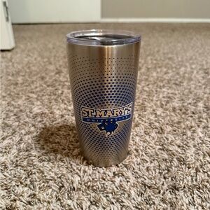 St. Mary's University Silver Tumbler